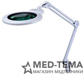 Кликните для увеличения изображения Лампа-лупа настольная ММ–5-150-С (LED) тип 1