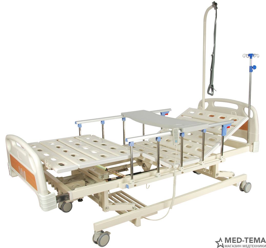 Медицинская кровать DB-6 в комплекте с матрасом